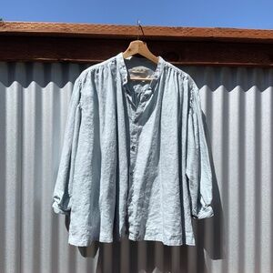 Ichi Antiquities Linen blouse